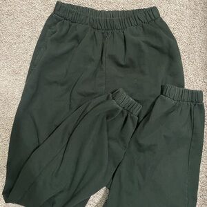 John Galt Forest Green Rosa Sweatpants